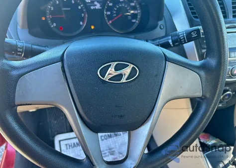 2016 Hyundai Accent Se из США, поврежденный, VIN KMHCT4AEXGU977716